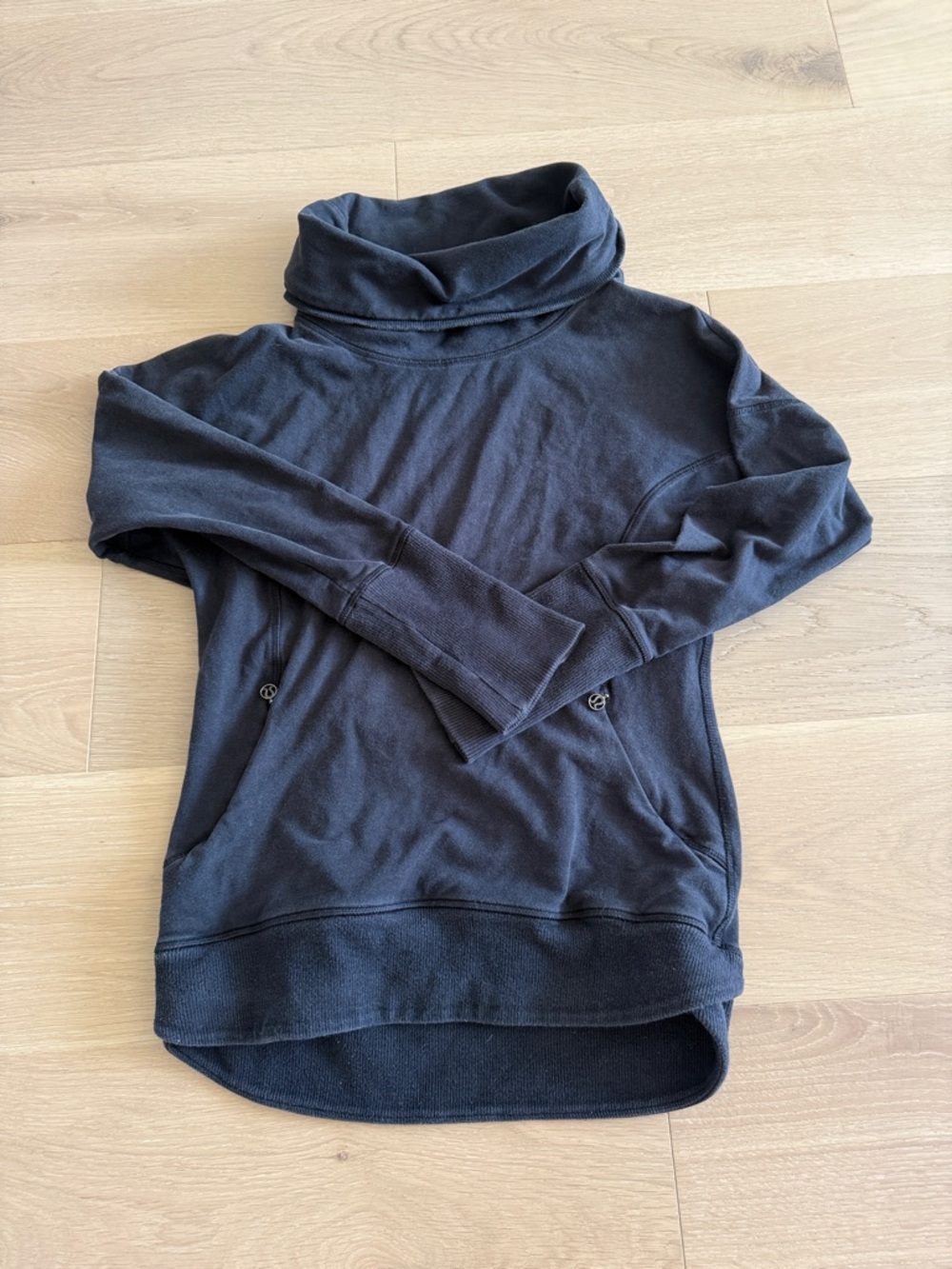 Lululemon on the double cowl neck pullover
